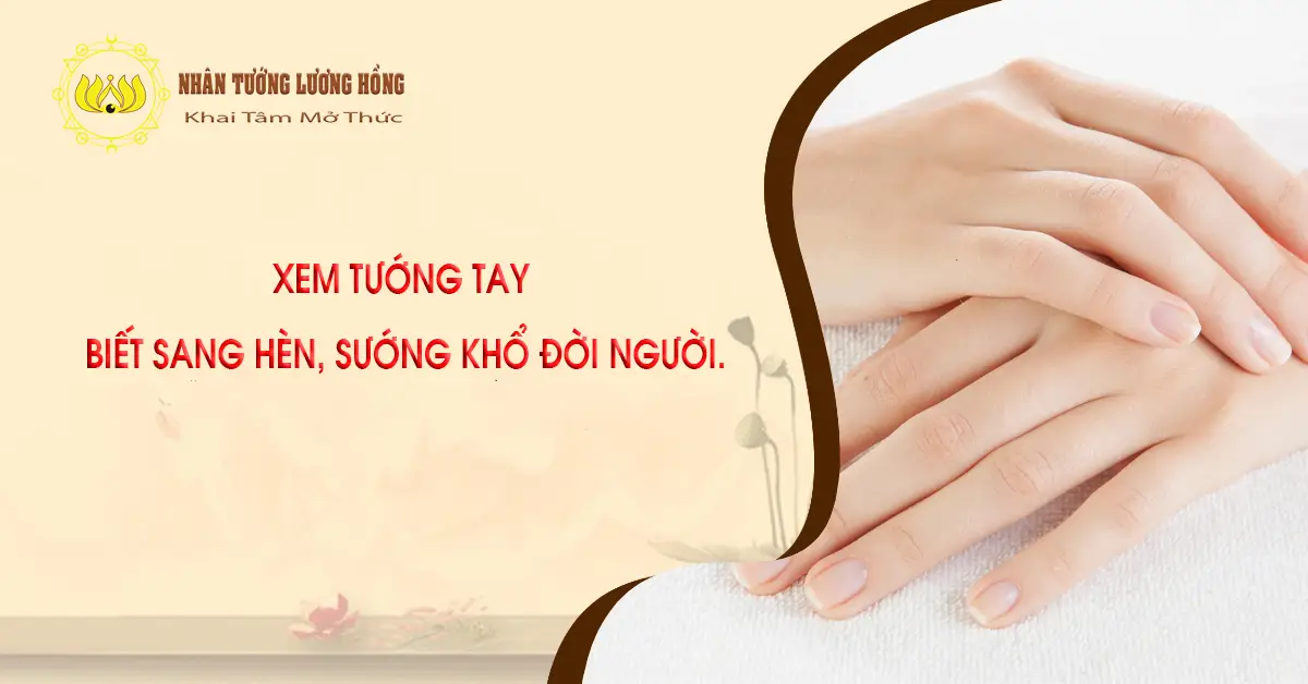 XEM TƯỚNG TAY BIẾT SANG HÈN, SƯỚNG KHỔ ĐỜI NGƯỜI.